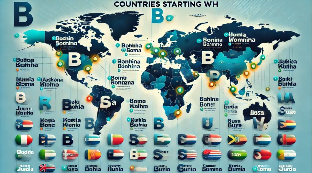 How many countries starting with B