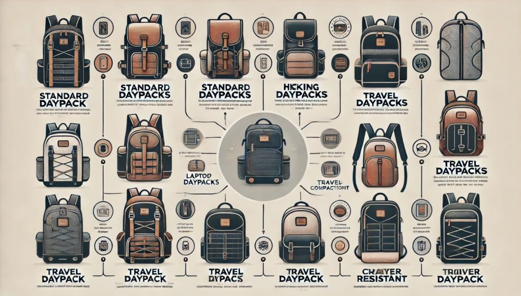 Different Types of Daypacks